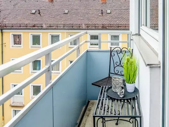 Charming apartment with balcony in the middle of Nuremberg