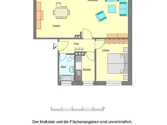 3-Zimmer-Wohnung in Bielefeld Dornberg