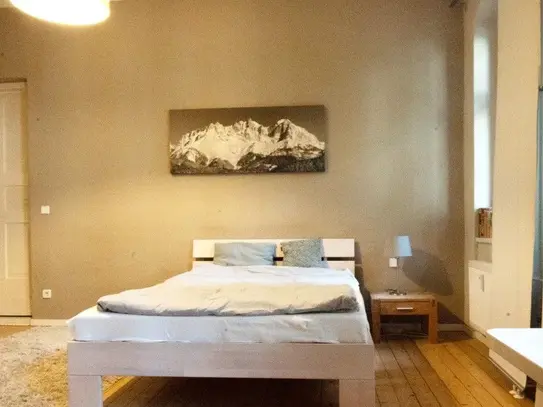 Charming studio flat in the heart of Berlin (Friedrichshain/Boxi) with Anmeldung