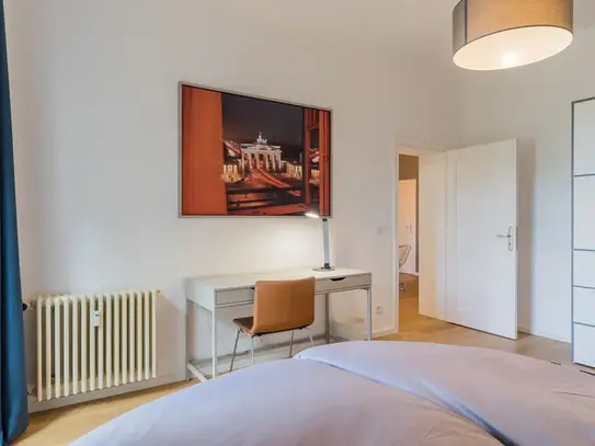 Beautiful spacious apartment with amazing views in a Berlin landmark building in Berlin Friedrichshain