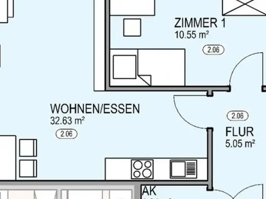 FASANENHOF | NEUBAU | MODERNES WOHNEN | 3-ZIMMER | BALKON | EBK |