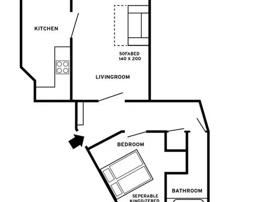 Ruhige Design-Wohnung in Top-Lage, Berlin - Amsterdam Apartments for Rent