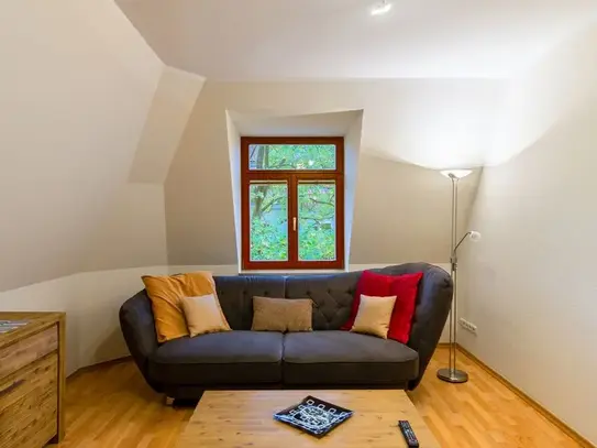 Top floor apartment in Dresden-Blasewitz, quiet backstreet, Dresden - Amsterdam Apartments for Rent