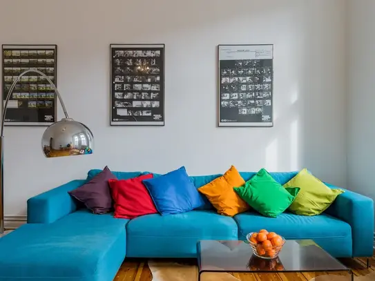 Nice and great suite in typical Berlin late 19th century building located in Prenzlauer Berg