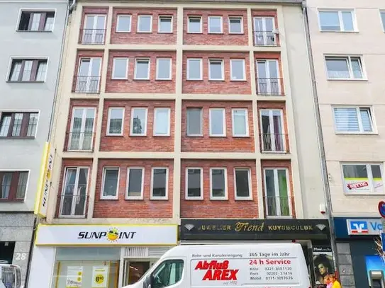 Erstbezug nach Renovierung: 3-Zi-Wohnung auf 117m² inkl. Tageslichtbad und Balkon