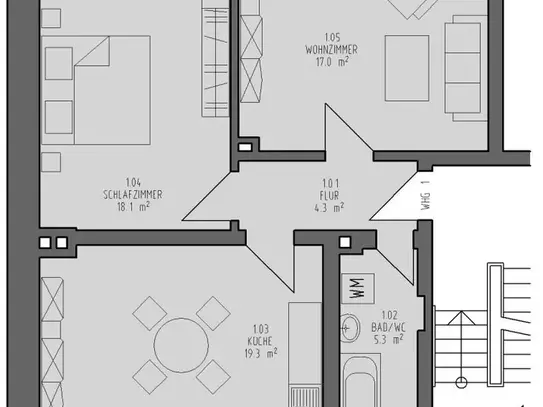 Wohnung zur Miete, for rent at Düsseldorf