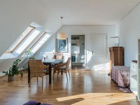 Sunny, quiet attic with terrace in Prenzlauer Berg, Berlin - Amsterdam Apartments for Rent