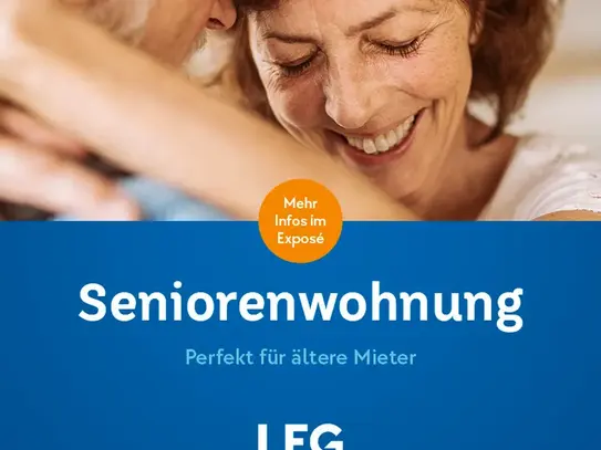 Seniorenwohnung für 2 Personen ab 60 Jahr mit WBS!