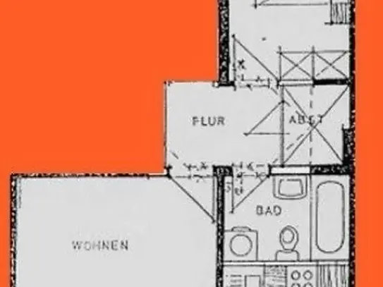 Ideale 2-Zi. Wohnung mit Laminat und PKW-Stellplatz zu vermieten!