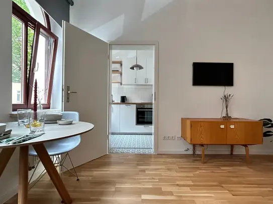 Stylish design apartment in Leipzig Südvorstadt