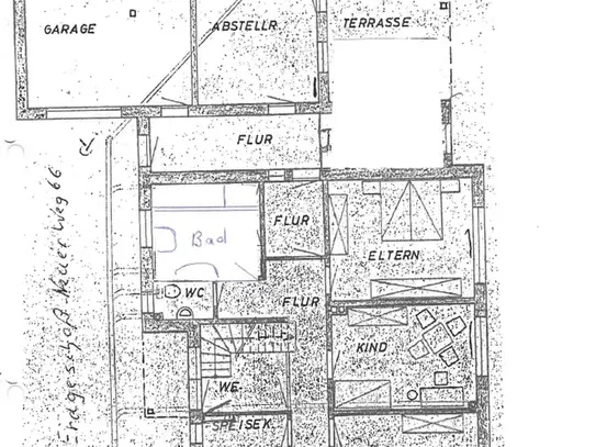 Großzügige Erdgeschosswohnung mit Garten und Garage in zentraler Lage von Wiesmoor