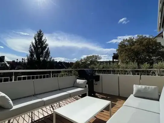 Exclusive penthouse flat in a central location in Wiesbaden