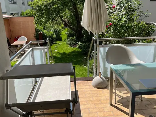 Spacious, stylish apartment with a balcony in Frankfurt am Main