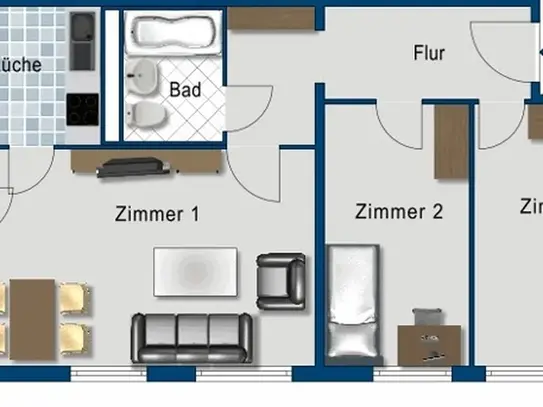 modernes Wohnen in grüner und familienfreundlicher Gegend!