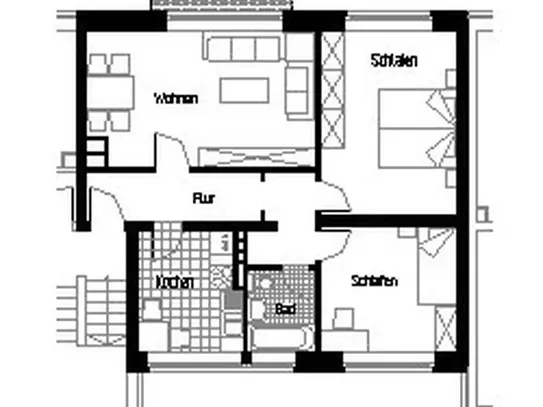 3-Zimmer-Wohnung in Minden Königstor