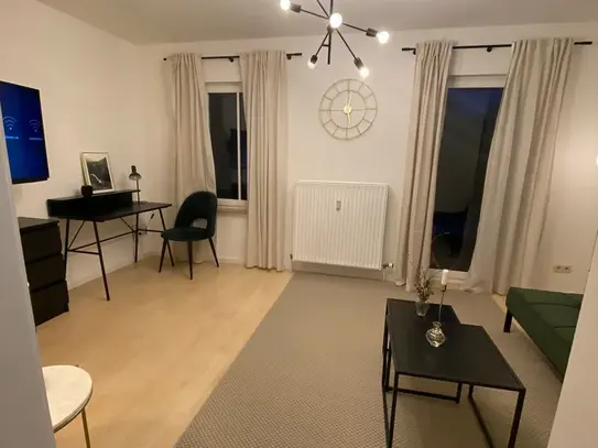 Fashionable apartment with terrace, underground parking space in a quiet neighborhood (Karlsruhe)