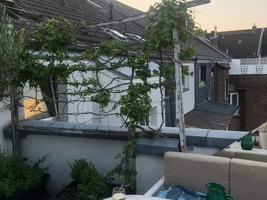 2,5 Room Design Apartment with Roof Terrace, Dusseldorf - Amsterdam Apartments for Rent