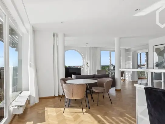 LUXURY PENTHOUSE, right at the Spree Bank, Berlin - Amsterdam Apartments for Rent