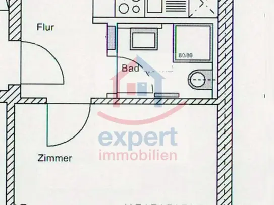 Smartes Apartment im DG
nähe TechFak Erlangen 
ab 1. Dezember zu mieten