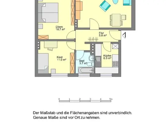 Demnächst frei! 3-Zimmer-Wohnung in Detmold Jerxen-Orbke