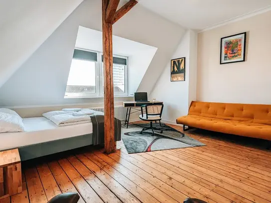 EM-APARTMENTS GERMANY 4-Bedroom TerraceSuite Oasis Apartment | WoRKSPACE, Bielefeld - Amsterdam Apartments for Rent