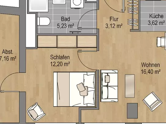 Wohnung zur Miete, for rent at Frankfurt am Main