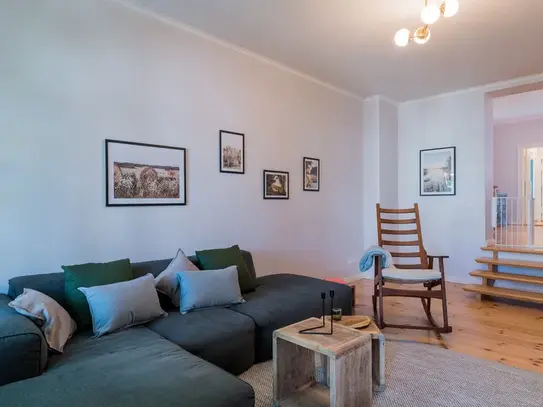 Fashionable Scandi-styled 2-bedroom apartment in Friedrichshain