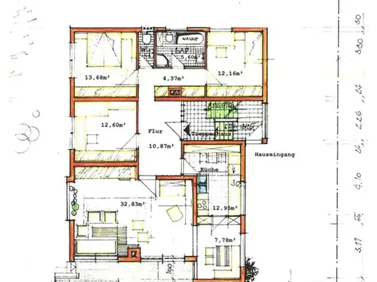 Very tastefully furnished 5-room-apartment in ER-Frauenaurach – euhabitat