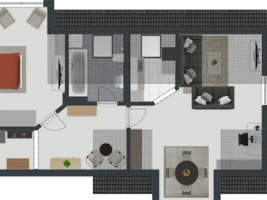 Dachgeschosswohnung in Coburg, 61 m² - Otte Immobilien GmbH Coburg und Sonneberg