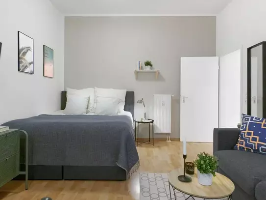 Lovingly furnished 1 room apartment with idyllic terrace, Berlin - Amsterdam Apartments for Rent
