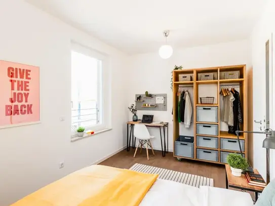 Charming double bedroom in Moabit