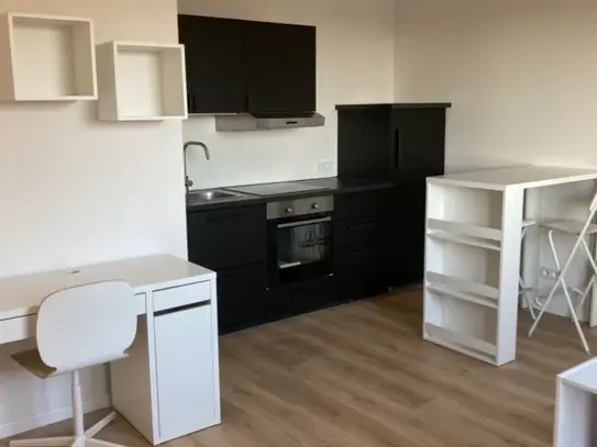 Beautiful, furnished 1 room apartment with EBK in Mainz