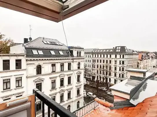 Stylish Apartment in the Historic Waldstraßenviertel – Central Location, Close to City Center