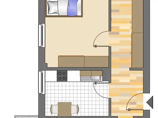 3-Zimmer-Wohnung in Neuss Erfttal