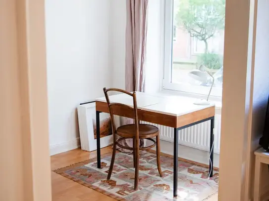 Beautiful bright and cosy 2 1/2 room apartment in Hamburg- Eimsbüttel