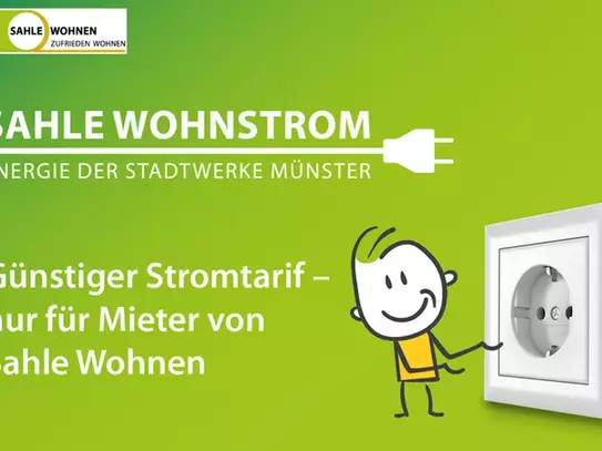 Sehr gut aufgeteilte 2 Zimmer-Wohnung mit sep. Küche und großer Loggia in Haan-Ost!