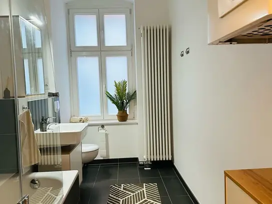 Beautiful, bright and modern 2 bedroom flat with high ceilings at Oderberger Straße