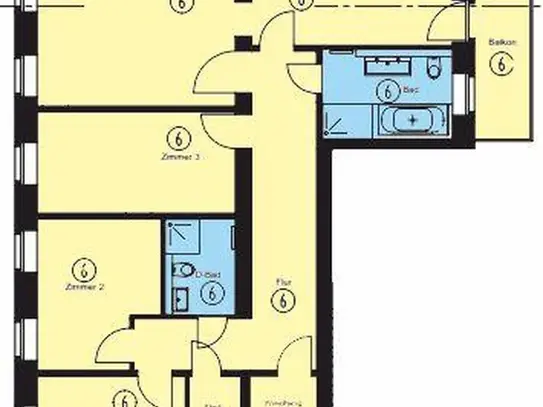 Erstbezug – traumhaftes denkmalgeschütztes Objekt mit Fußbodenheizung, Parkett und Aufzug !