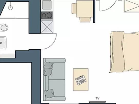 Nice flat in Düsseldorf, Dusseldorf - Amsterdam Apartments for Rent