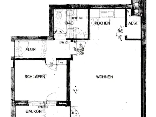 Gepflegte Mietwohnung im Zentrum von Westerstede! Inkl. Einbauküche!