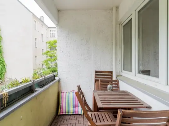 Cosy 1-Bedroom apartment with balcony in Gesundbrunnen