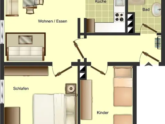 Demnächst frei! 3-Zimmer-Wohnung in Paderborn Paderborn