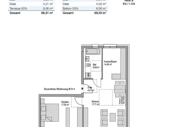 ERSTBEZUG - Exklusive 2 Zimmer-Erdgeschosswohnung in Lörrach-Tumringen