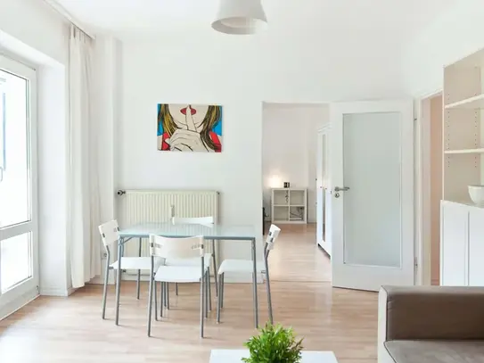 Fantastic and charming 2-bedroom home in Mitte on the 6th floor with a breathtaking view over Berlin's city center