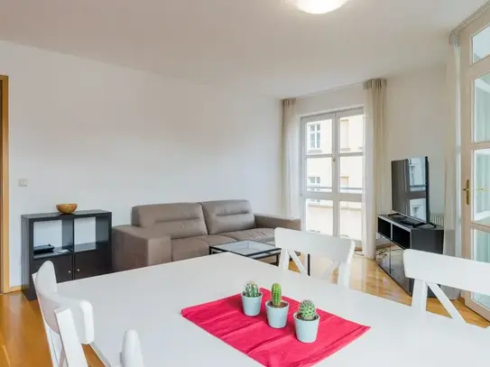 Flat with balcony looking on park in the city center, Berlin - Amsterdam Apartments for Rent