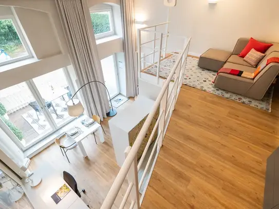 “Loft am Brill” - Luxurious Designer Loft-Apartment in a Central and Quiet Courtyard in Wuppertal