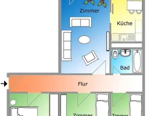 Komplette Renovierung! Fertigstellung zum 01.11.2024