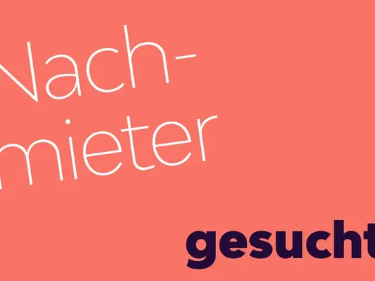 Nachmieter gesucht, der Einbauküche übernimmt