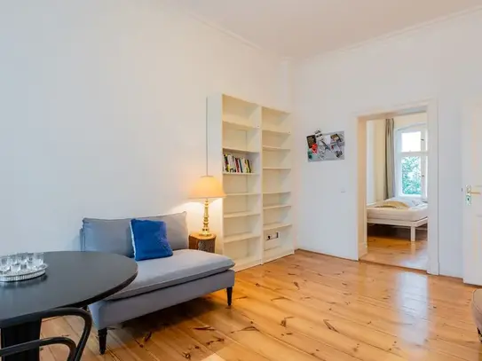 Charming & modern old building apartment with balcony at Nordbahnhof in Mitte, Berlin - Amsterdam Apartments for Rent