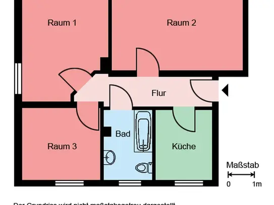 Einziehen und Wohlfühlen! Renovierte 3-Zimmer-Wohnung im Erdgeschoss in Hemer Zentrum